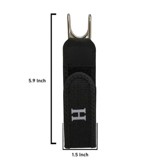 Tactical Metal Hook Elastic Belt (Unisex) - Patented No - Buckle Invisible Design | Soft Adjustable Side
