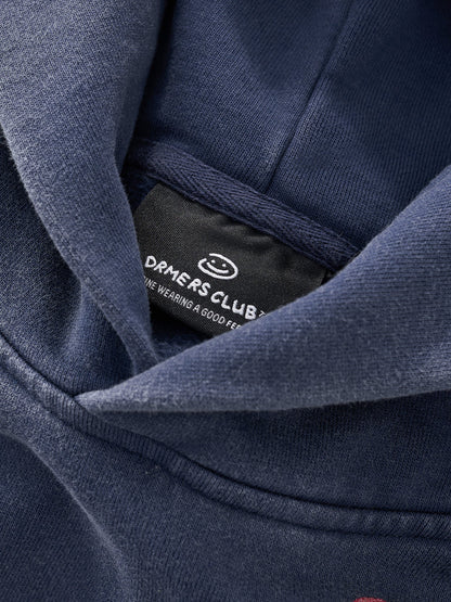 PIN HOODIE - VINTAGE NAVY