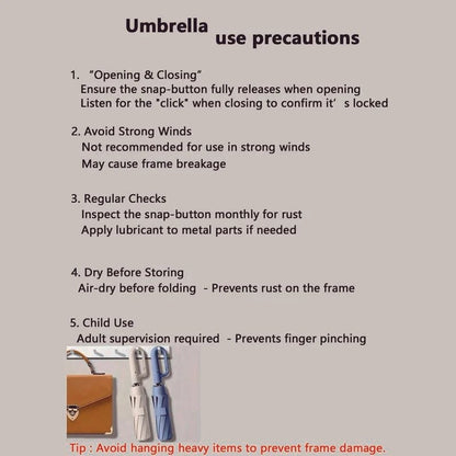 🥳2026 HOT SALE🥳💞50K+ SOLD! ☔💨 50% OFF! ☔Portable Automatic Folding Umbrella-Windproof Waterproof with Loop Buckle