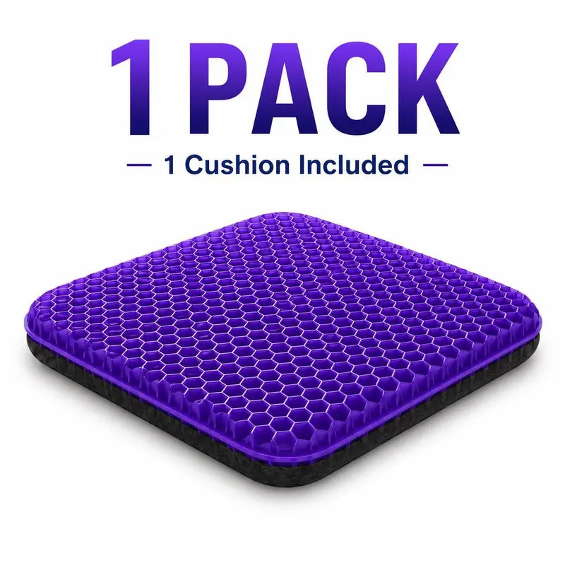 Daobow Double Thick Honeycomb Gel Seat Cushion 🪑Cool Pressure Relief Cushion for Office Car Wheelchair