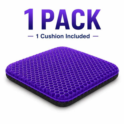 Daobow Double Thick Honeycomb Gel Seat Cushion 🪑Cool Pressure Relief Cushion for Office Car Wheelchair