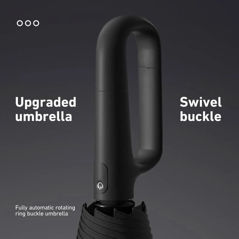 🥳2026 HOT SALE🥳💞50K+ SOLD! ☔💨 50% OFF! ☔Portable Automatic Folding Umbrella-Windproof Waterproof with Loop Buckle