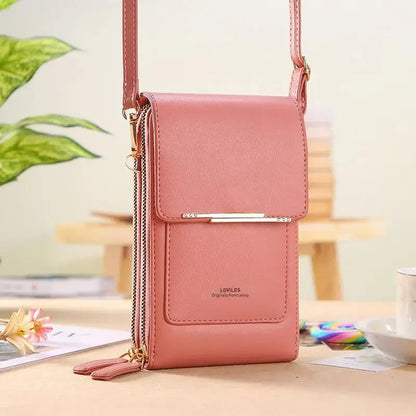 🔥Final 3 Hours: 60% OFF  LOVILDS™2026 Trendy Minimalist Elegant Women's Touchscreen Crossbody Phone Wallet