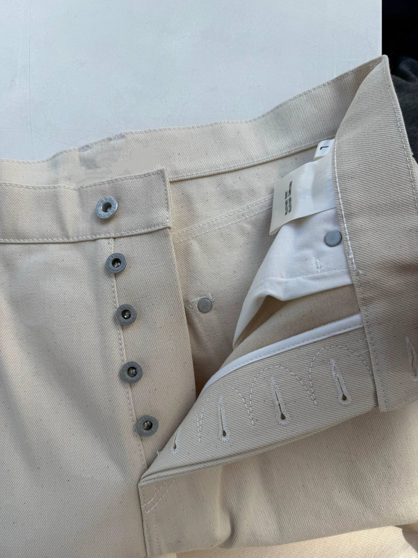 13OZ WIDE LEG RAW DENIM