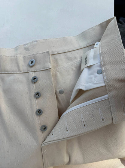 13OZ WIDE LEG RAW DENIM
