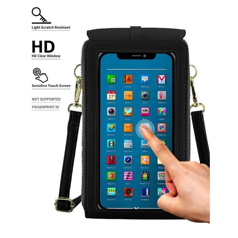 🔥Final 3 Hours: 60% OFF  LOVILDS™2026 Trendy Minimalist Elegant Women's Touchscreen Crossbody Phone Wallet