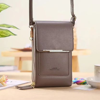 🔥Final 3 Hours: 60% OFF  LOVILDS™2026 Trendy Minimalist Elegant Women's Touchscreen Crossbody Phone Wallet