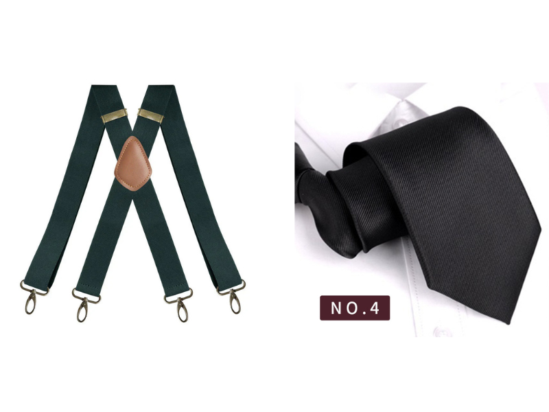 📢📢50% OFF !! ⏰Men's X-Back Suspenders with Hook Clips