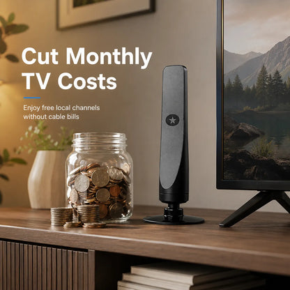 HD TV Antenna – No Subscription, Easy Setup