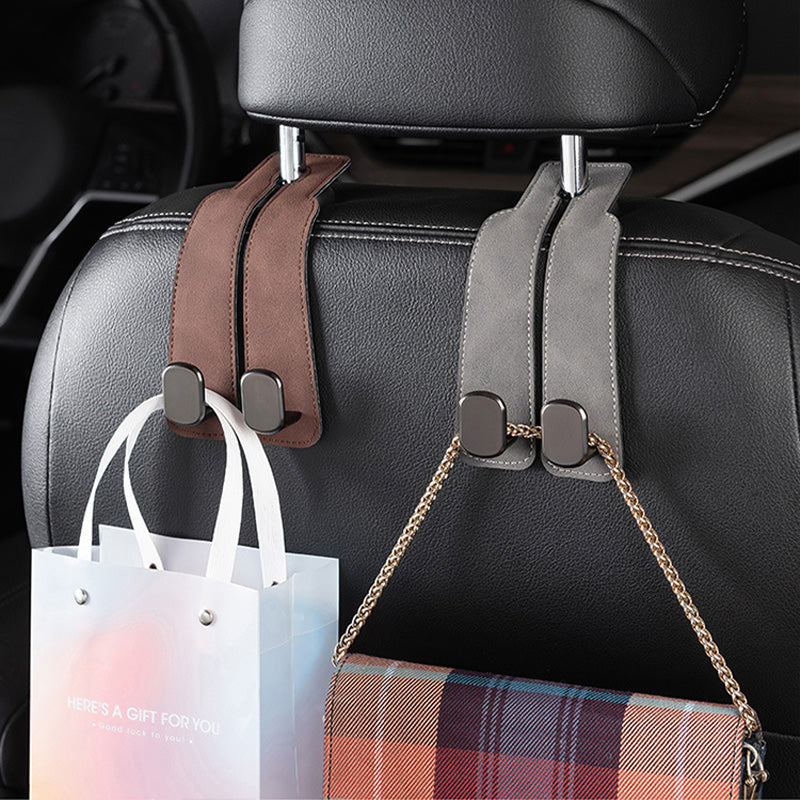 🧥 Seat Back Hanger – Perfect for Bags, Coats & More (No Spills, No Tipping)