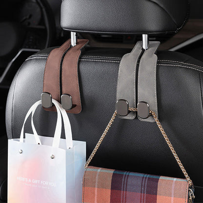 🧥 Seat Back Hanger – Perfect for Bags, Coats & More (No Spills, No Tipping)
