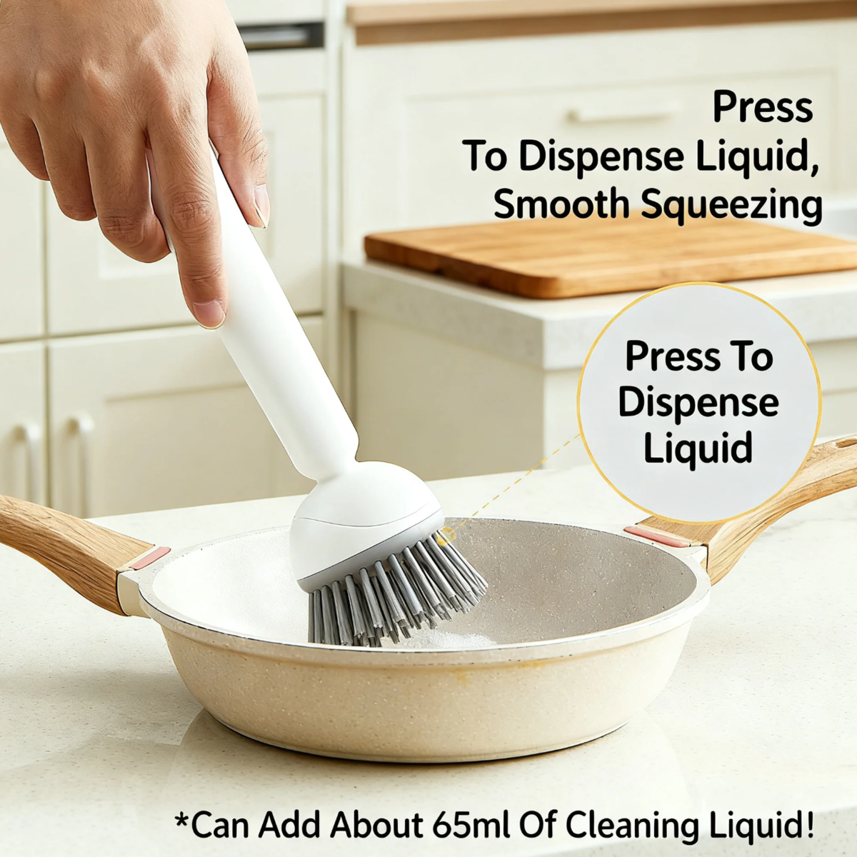 Ultimate 360° Soap Dispensing Power Scrubber
