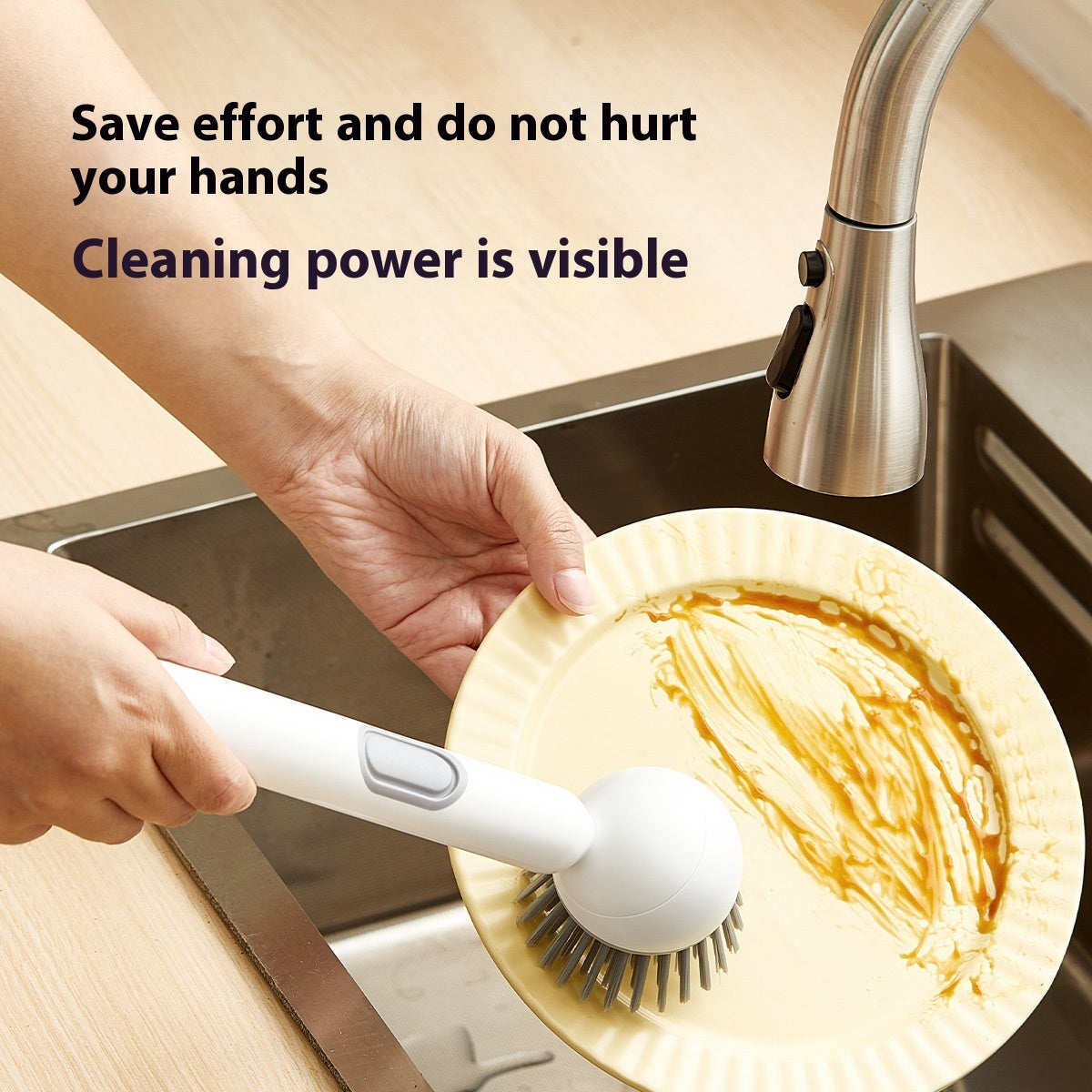 Ultimate 360° Soap Dispensing Power Scrubber