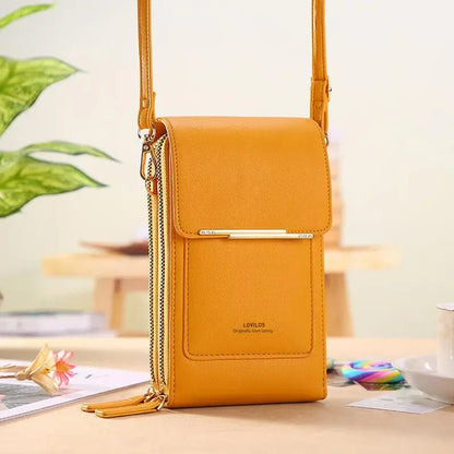 🔥Final 3 Hours: 60% OFF  LOVILDS™2026 Trendy Minimalist Elegant Women's Touchscreen Crossbody Phone Wallet