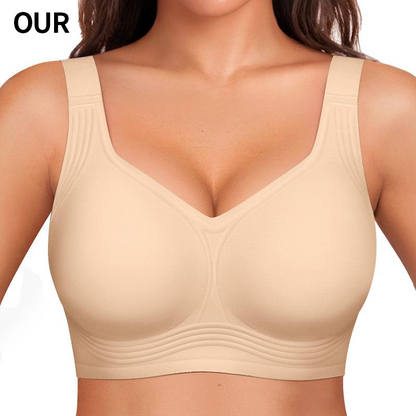 Comfortable Wireless Full Coverage Jelly Smoothing Bra
