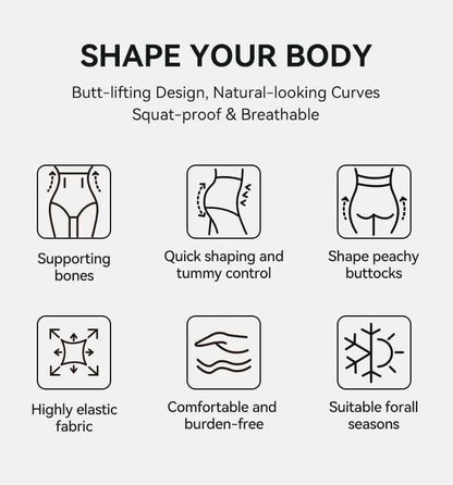 🔥New Year Sale 🔥 Buy 2 Get 1 FREE - High Waisted Tummy Control Butt Lifter