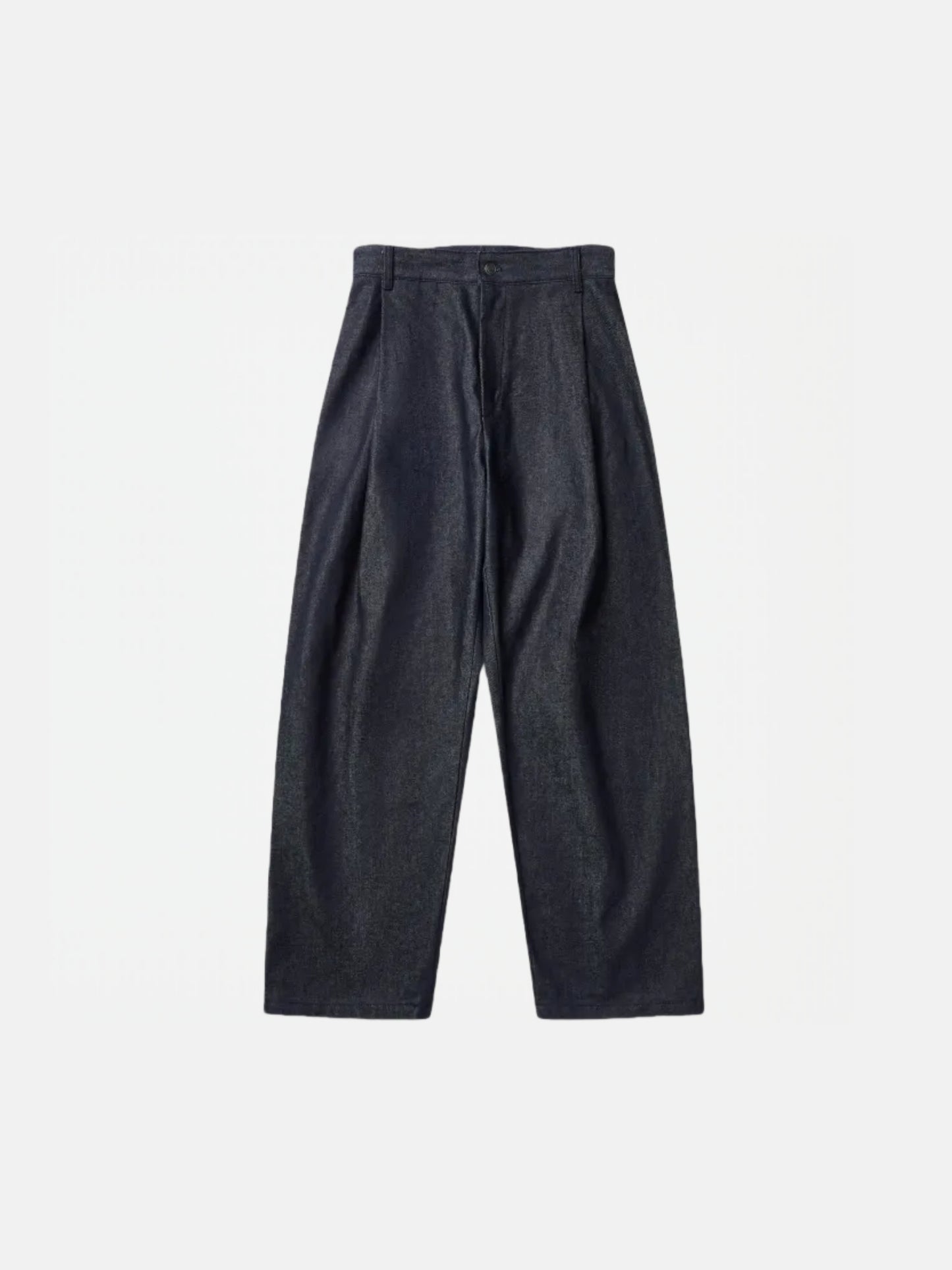 13.5OZ TWILL DENIM PLEAT PANTS