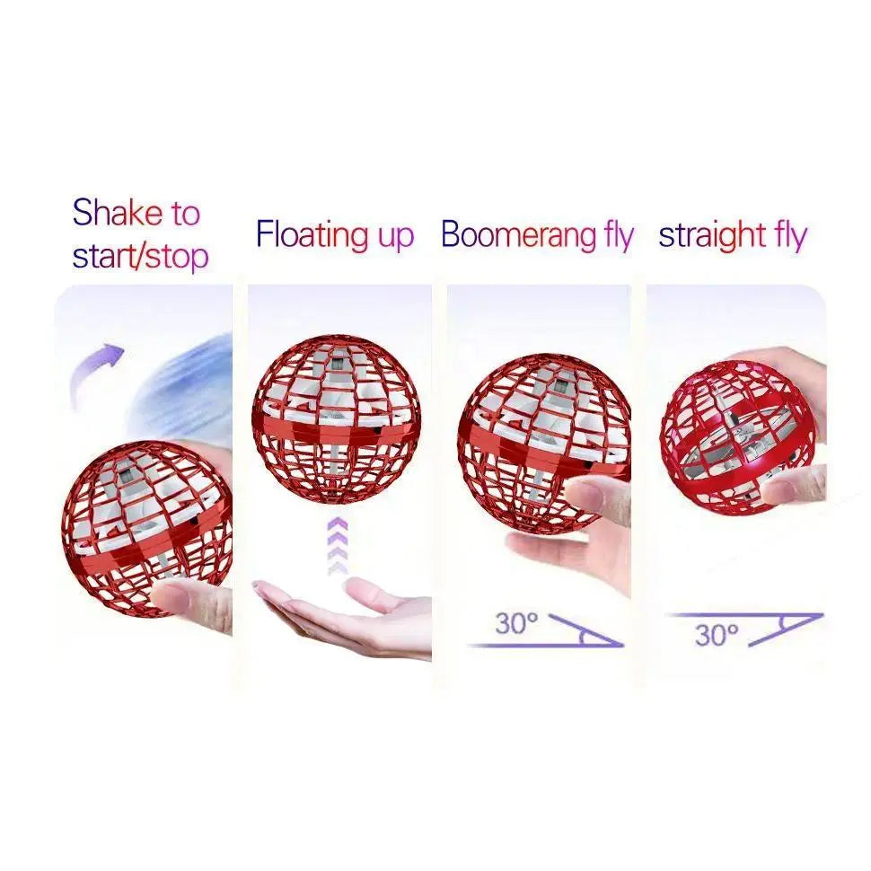 2026 Hottest Cosmic Fly Ball - Boomerang Hover & Galaxy Spin Effect Drone Toy, Outdoor Fun Gift for Kids & Teens