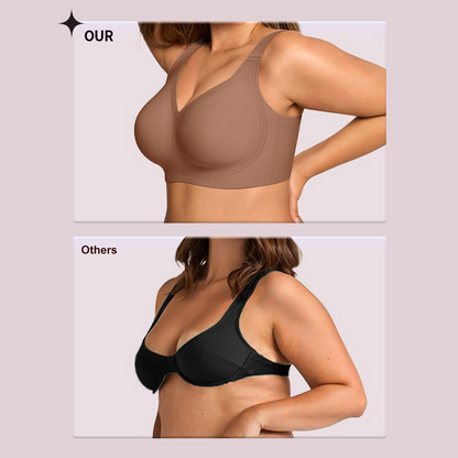 Comfortable Wireless Full Coverage Jelly Smoothing Bra