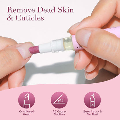 🔥🖌️Cuticle Pusher Pen 2.0 – More Oil, More Glow, Same Effortless Care