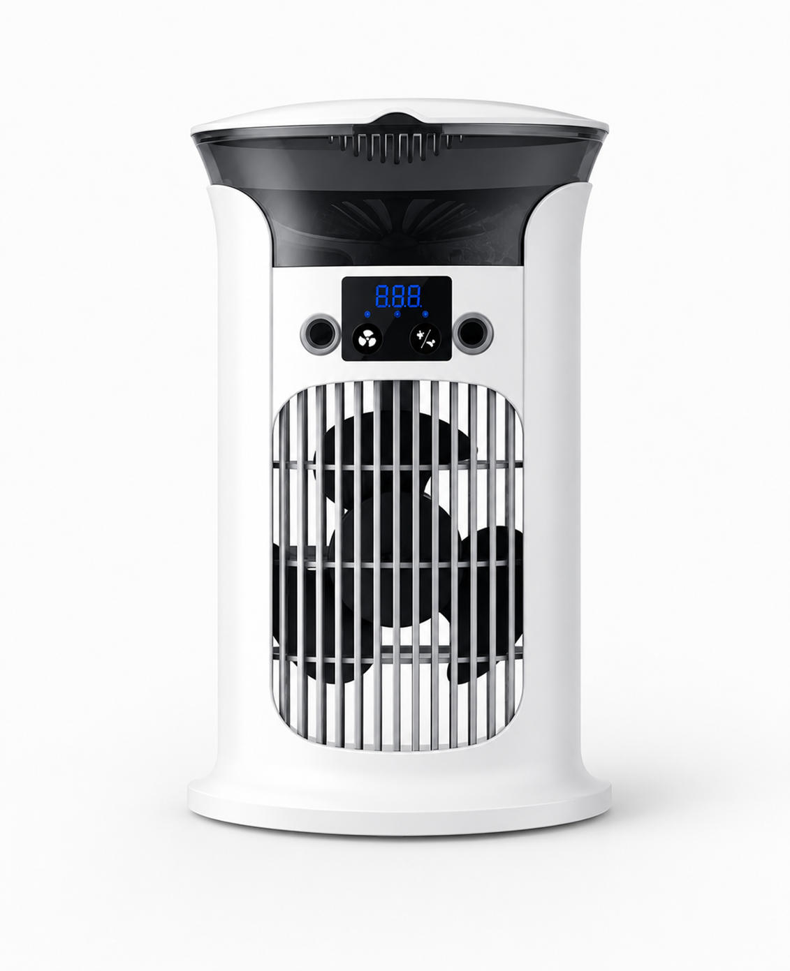 ❄️ 2026 Hot Sale | 3-in-1 Portable Air Cooler ❄️ Portable Mist Air Cooler with LED Night Light