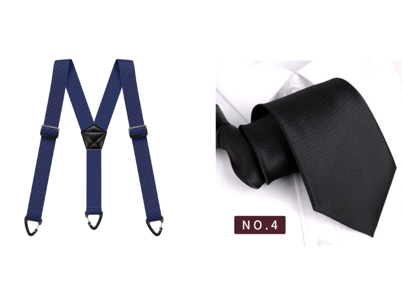 📢📢50% OFF !! ⏰Men's X-Back Suspenders with Hook Clips