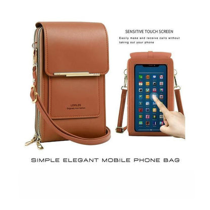 🔥Final 3 Hours: 60% OFF  LOVILDS™2026 Trendy Minimalist Elegant Women's Touchscreen Crossbody Phone Wallet