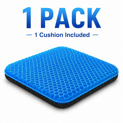 Daobow Double Thick Honeycomb Gel Seat Cushion 🪑Cool Pressure Relief Cushion for Office Car Wheelchair