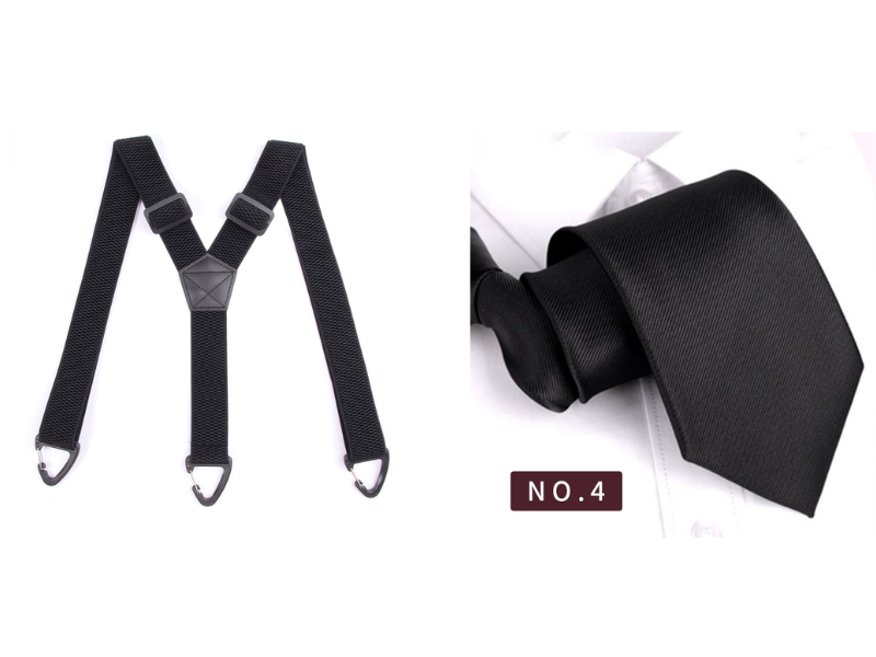 📢📢50% OFF !! ⏰Men's X-Back Suspenders with Hook Clips