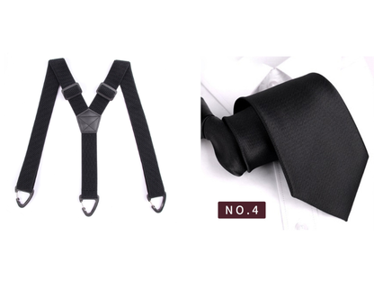 📢📢50% OFF !! ⏰Men's X-Back Suspenders with Hook Clips