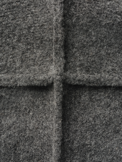 WOOL KNIT CREWNECK | GRAY
