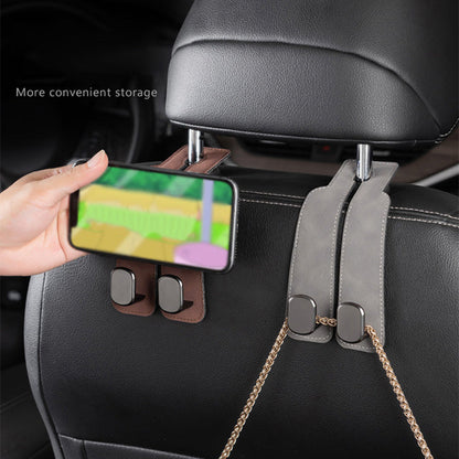 🧥 Seat Back Hanger – Perfect for Bags, Coats & More (No Spills, No Tipping)