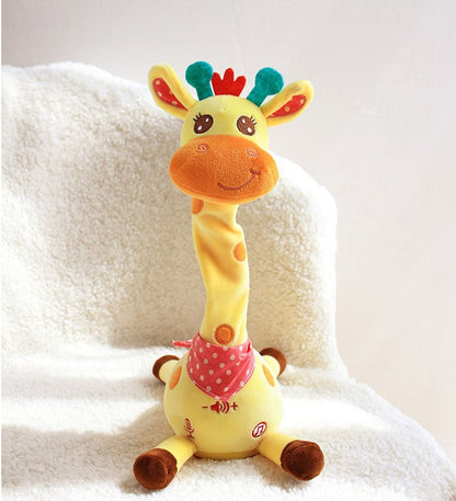 🎉🏆Flash Sale⚡ 50K+ SOLD! Almost Gone-💥🎉 Best-Selling Musical Giraffe Toy – Sings, Dances & Repeats What You Say! 🦒🎵🗣️