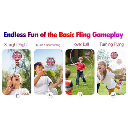2026 Hottest Cosmic Fly Ball - Boomerang Hover & Galaxy Spin Effect Drone Toy, Outdoor Fun Gift for Kids & Teens