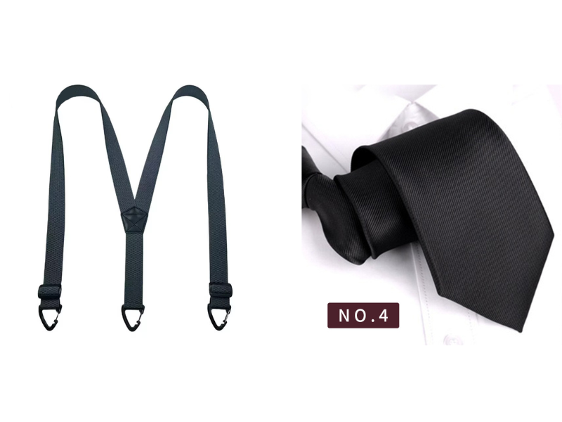 📢📢50% OFF !! ⏰Men's X-Back Suspenders with Hook Clips