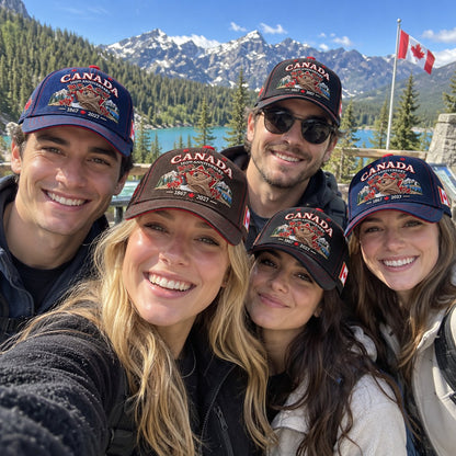 🔥🍁 Canada 160th Anniversary 1867–2027 - Premium Printed Heritage Cap Polyester • Detailed Printed • Comfortable Fit