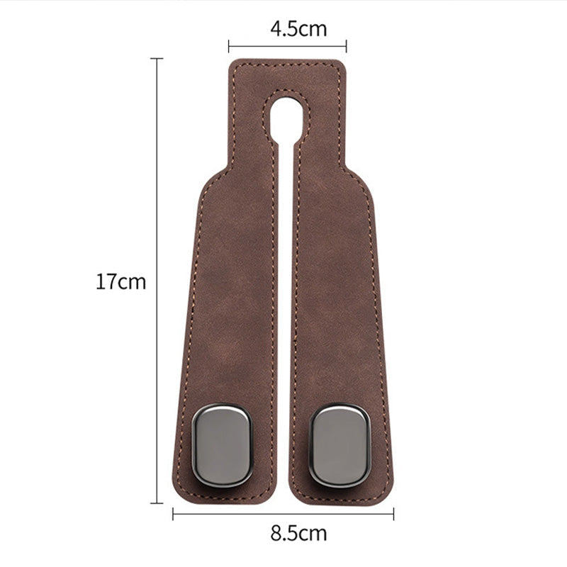 🧥 Seat Back Hanger – Perfect for Bags, Coats & More (No Spills, No Tipping)