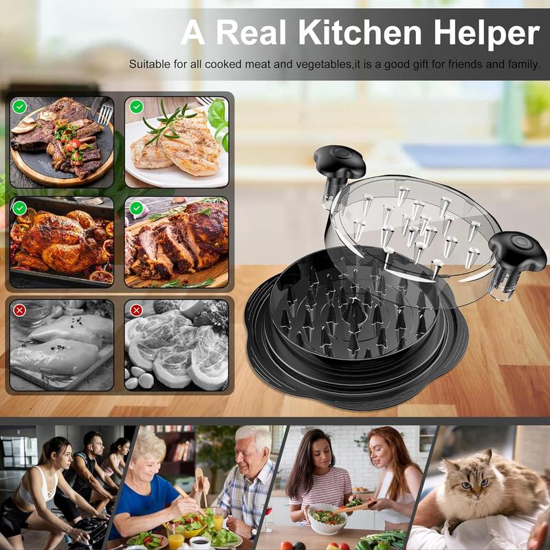 🔥Last Day 48% OFF-🍗Chicken Breast Shredder Tool – Shred Chicken in SECONDS!👨‍🍳(Give away NFC shielding card case)