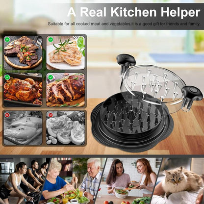 🔥Last Day 48% OFF-🍗Chicken Breast Shredder Tool – Shred Chicken in SECONDS!👨‍🍳(Give away NFC shielding card case)