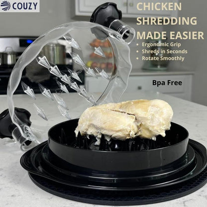 🔥Last Day 48% OFF-🍗Chicken Breast Shredder Tool – Shred Chicken in SECONDS!👨‍🍳(Give away NFC shielding card case)