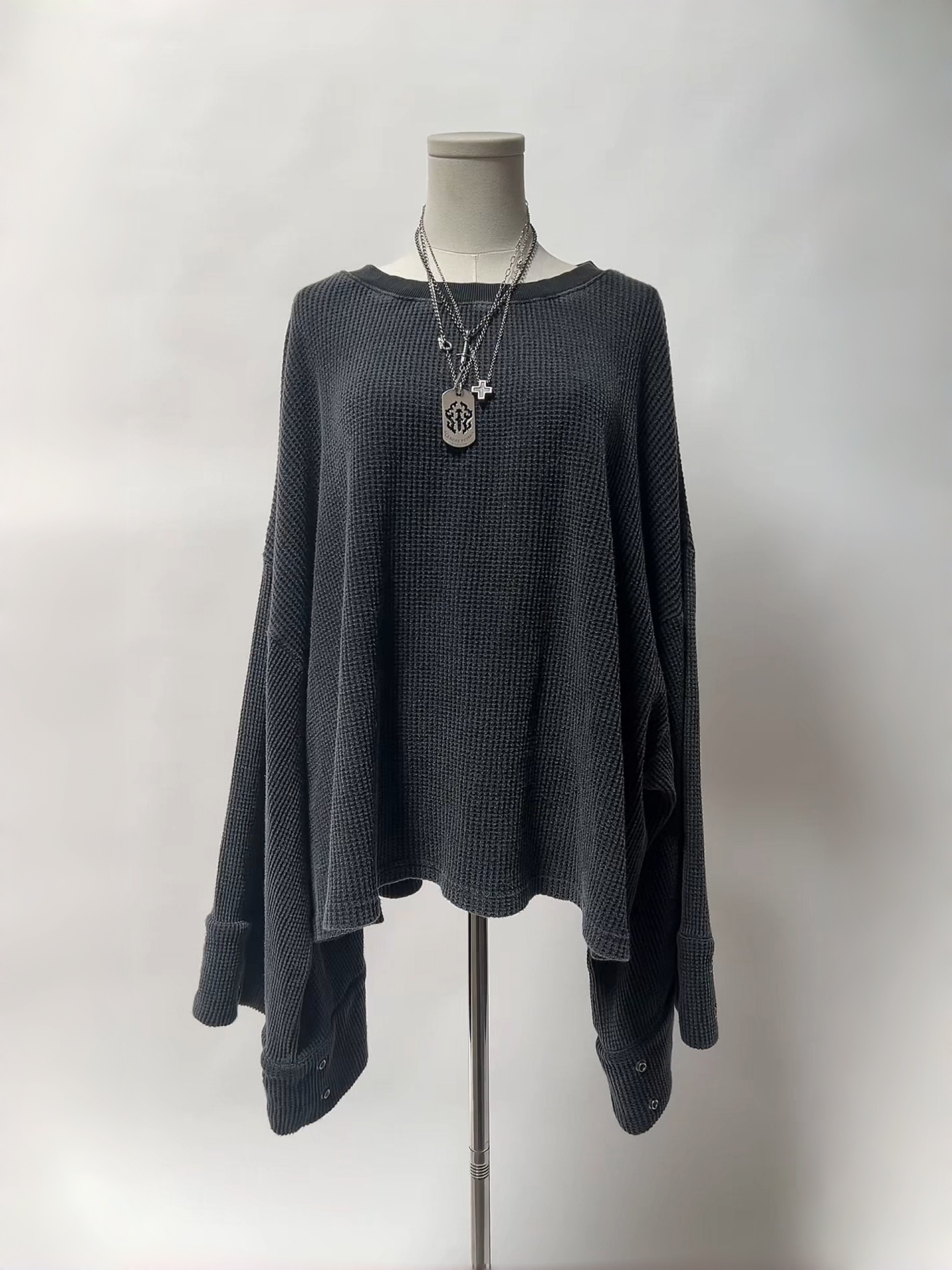 WAFFLE WIDE SLEEVE THERMAL