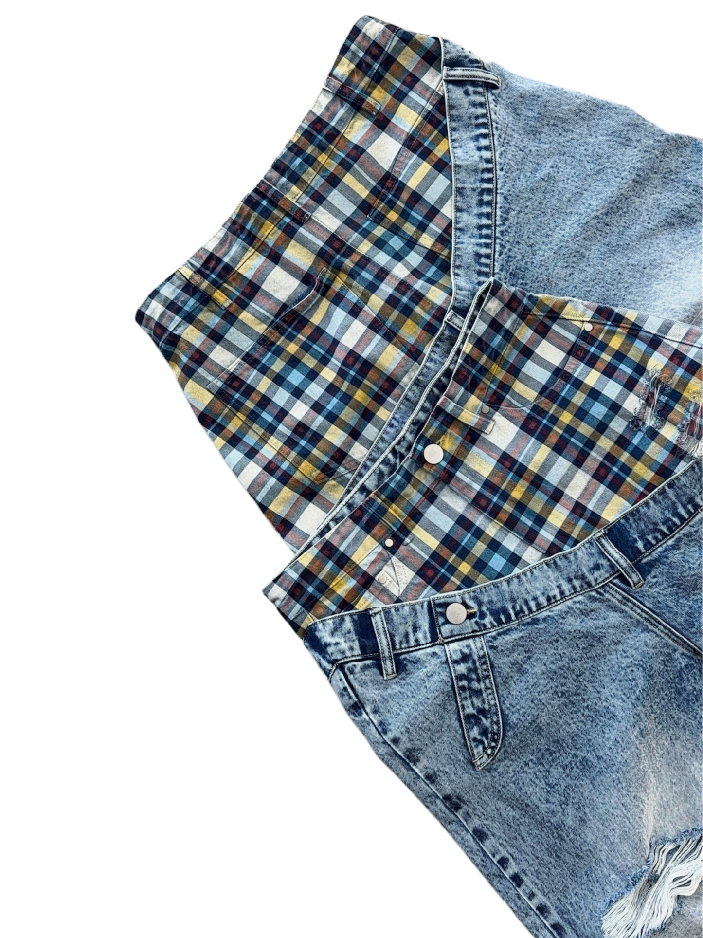 SLANTED RUNWAY DENIM