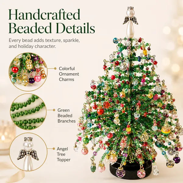 🎄✨ DIY Beaded Christmas Tree Kit – 🎅Create Your Own Sparkling Holiday Decoration(📦Buy 2 Free Shipping）