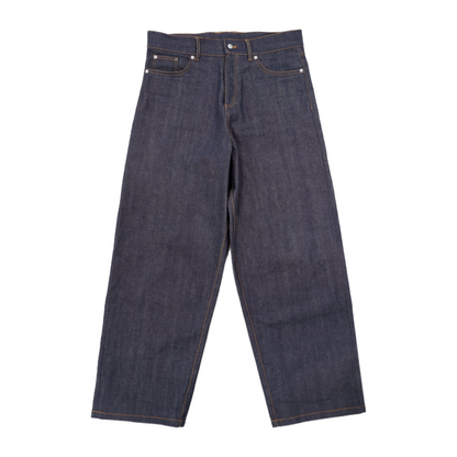 DARK INDIGO BAGGY JEANS