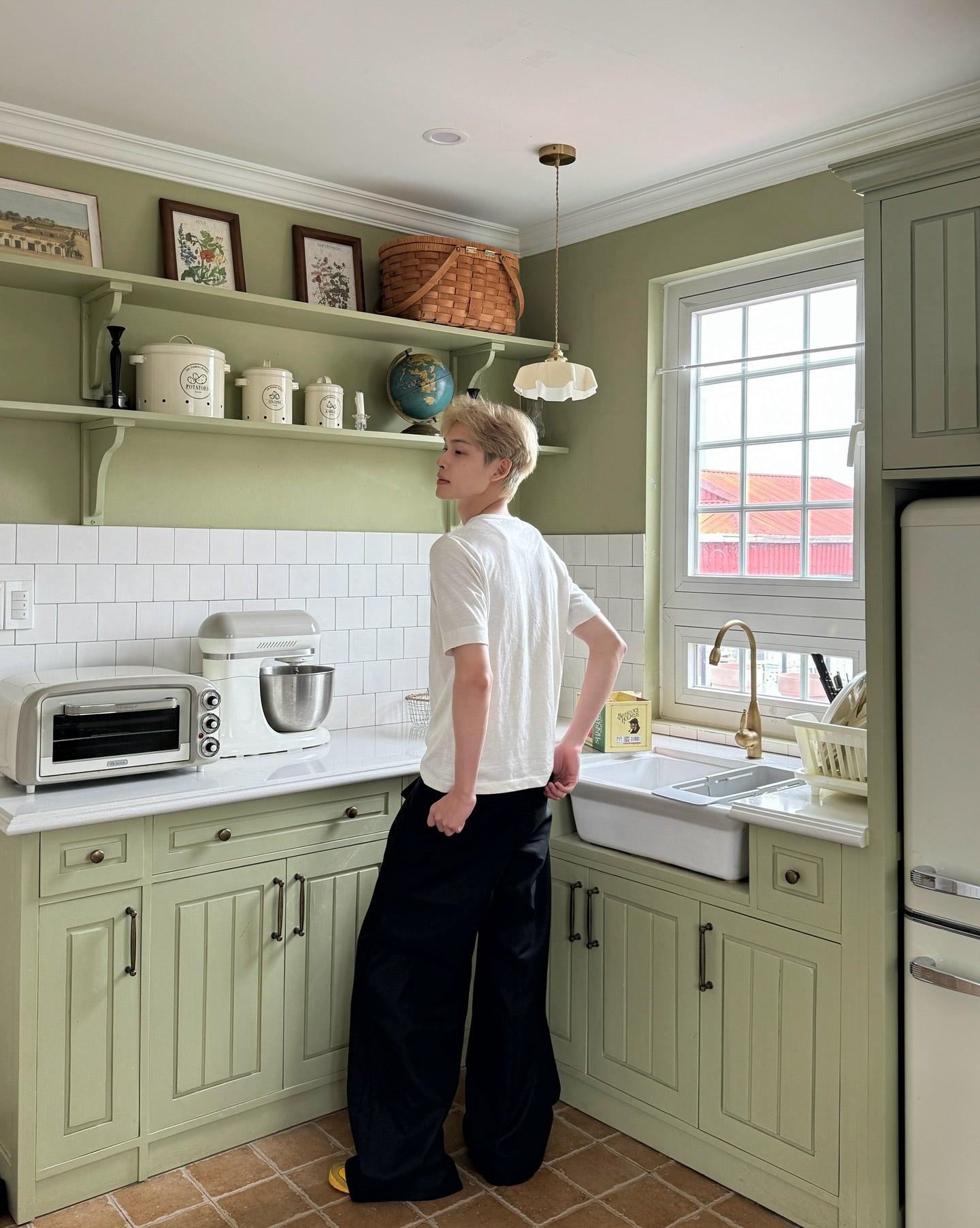 ASYMMETRICAL WRAP PANTS