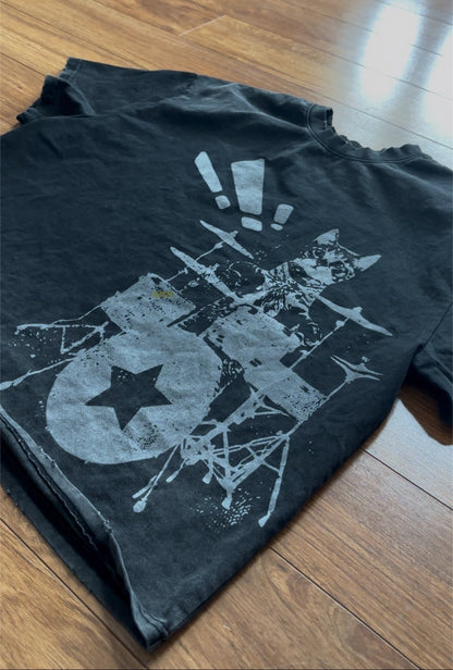 "PURRCUSSION" TEE