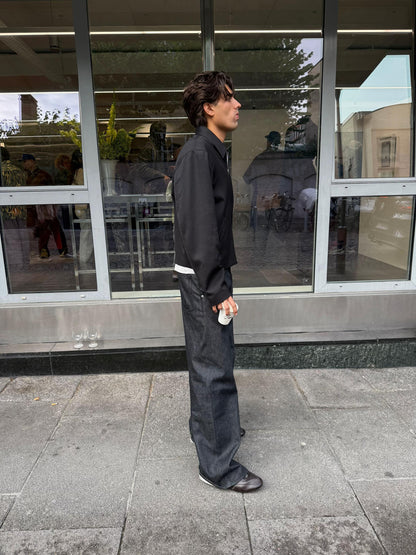 13OZ WIDE LEG RAW DENIM