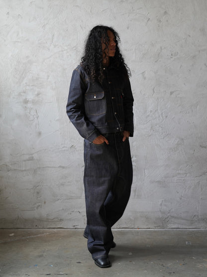 DARK INDIGO DENIM JACKET