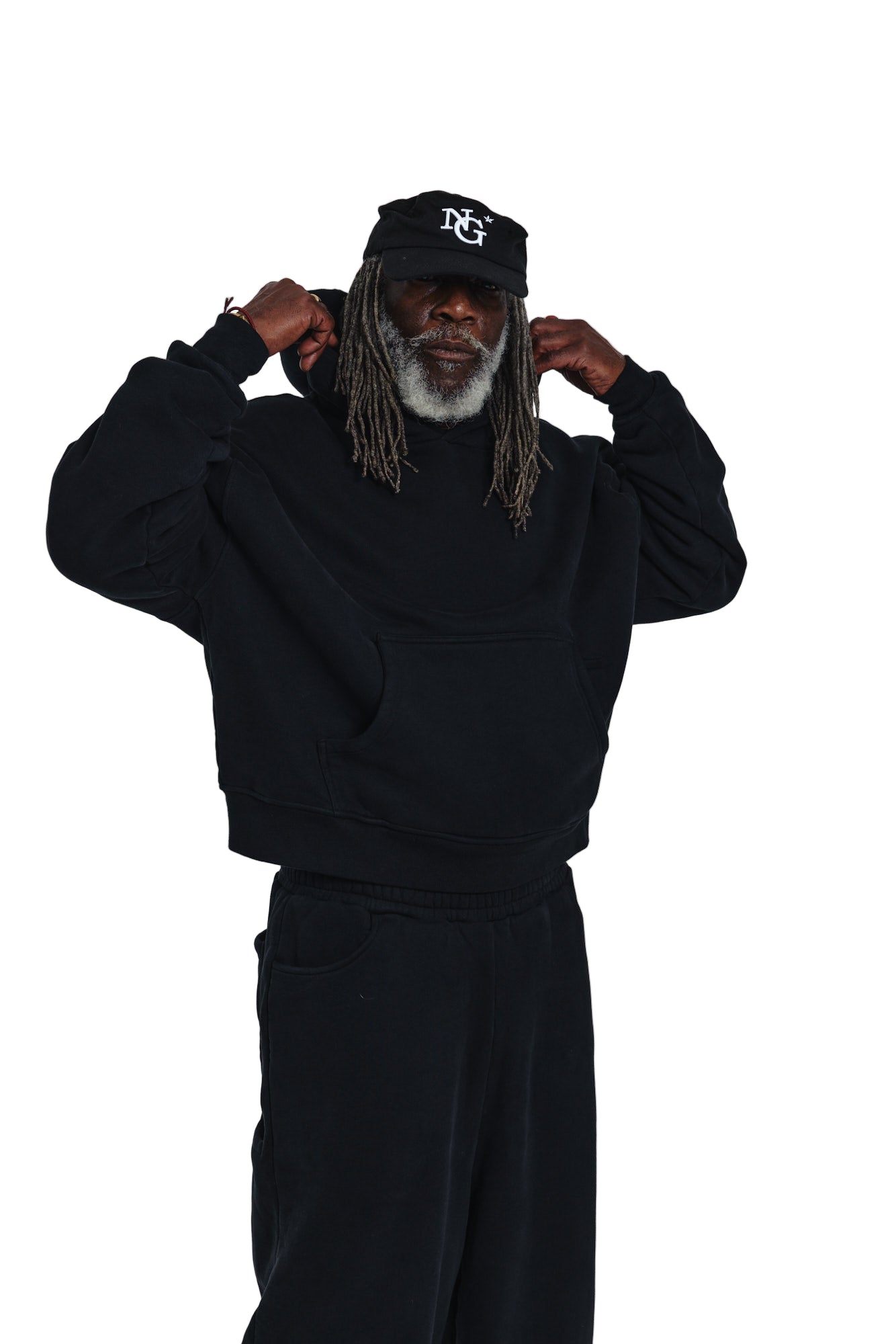 550 GSM COZY HOODIE | BLACK