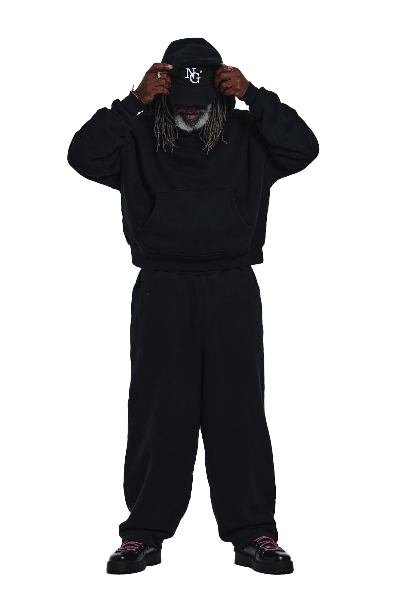 550 GSM COZY HOODIE | BLACK